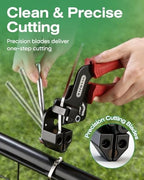 112-Piece Cable Tie Gun Kit, 11.8 Inch 304 Stainless Steel Zip Ties - Image 4