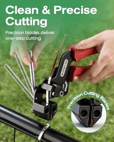 112-Piece Cable Tie Gun Kit, 11.8 Inch 304 Stainless Steel Zip Ties - Image 4