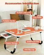 Laptop Desk for Bed, Laptop Stand & Lap Desk, Foldable Laptop Table - Image 5