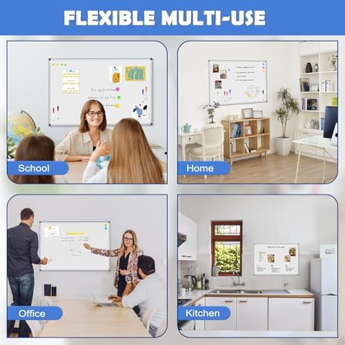 Double-Sided White Board Dry Erase Magnetic Whiteboard Wall 36x24, 2-Pack - Image 4