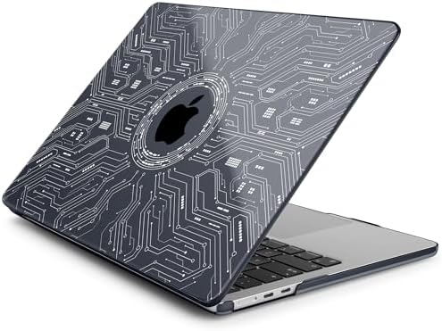 Batianda AstroGrid Case for MacBook Air 13.6" M2-M5 Chip, Circuit Board - Image 5
