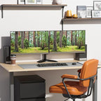 WALI Freestanding Dual Monitor Stand for 13-27 inch Screens, 22 lbs per Arm - Image 6