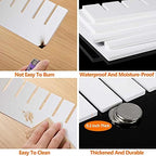 12Pcs Drawer Dividers, 16.93" x 2.76", Thick, Large Adjustable Drawer Organizer for Clothes, Kitchen, Bathroom, Dresser, Fridge, Bedroom, Office Storage, DIY Storage Organizer Separator - Image 6