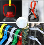 250 Pack 12 Inch Heavy Duty Reusable Zip Ties White ?UV Resistant, 55 LBS Tensile Strength, Weatherproof Cable Ties for Outdoor, Industrial, and Harsh Environments - Image 6