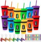 Qinyoung 36 Pcs Crayon Back to School Gift Bulk for Teacher Student by Qinyoung