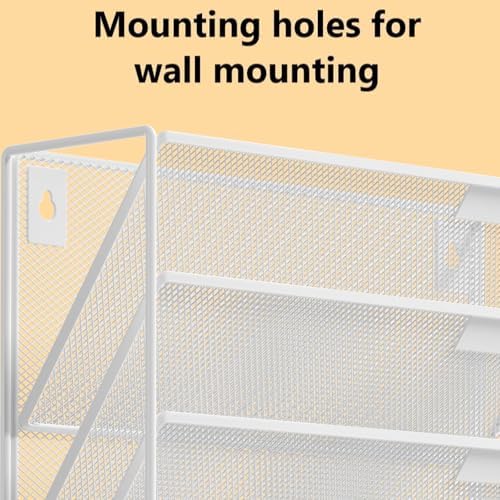 Kuntine.B Wall File Organizer Office Hanging Magazine Holder Wall File Organizer for Office Home - Image 4