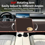 360° Rotating Car Desk Tray for Laptop & Food, Fits Tesla Model Y/3/S - Image 2
