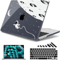 May Chen for 2026 MacBook Pro 14-inch M5 M4 M3 M2 M1 Pro/Max Chip, Release 2026 2025-2021, Model A3427 A3426 A3434 A3112 A3401 A3185, Plastic Hard Shell with Keyboard Cover, Astronaut Flight by MayChen