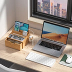 Pezin & Hulin Charging Station Dock with Charger HUB and Cables-Natural - Image 6