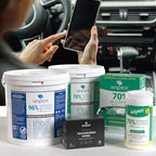 Wipex Alcohol Wipes for Electronics - Tech Wipes with 70% Isopropyl Alcohol - Equipment Cleaning for Computers, iPhones and Household Items, New Lint Free Cloth, 80 Count (Pack of 6) - Image 6