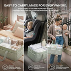 Koala Babycare Baby Diaper Caddy Organizer - Large Portable Nursery Storage Baby Basket with Handles for Newborn Essentials, Diapers, Wipes - Changing Table Caddy Organizer for Boy & Girl - Image 3