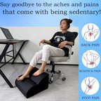 Foot Rest for Under Desk at Work.Multifunctional 3-Tier Foot Stool - Image 4