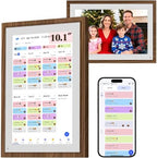 10.1" Digital Calendar Wall Touch Screen, No-Subscription, Smart Calendar by Herncptar
