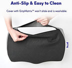 C CUSHION LAB Foot Rest for Under Desk at Work - Adjustable Memory Foam Foot Rest for Office Chair & Gaming Chair - Ergonomic Design for Back & Hip Pain Relief - Wellness Green - Image 6