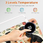 Heated Desk Pad & Mouse Pad, 3 Heat Levels, 3-Hour Auto Shut-Off - Image 5