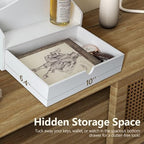 Rebee Vision Mail Organizer for Desk with 4-Slot Letter Home Decor, White - Image 5