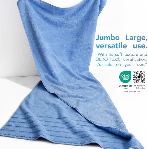 American Soft Linen 100% Cotton Luxury Turkish Towels, 2PC 35x70 Bath Sheet - Image 3
