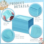 Uiifan 300 Pcs Window Gift Card Envelopes 4x2.8 Inch,Lake Blue - Image 3