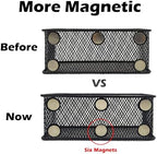EASEPRES Magnetic Pencil Holder Set of 6 - Black Wire Mesh Storage Baskets Organizer with Strong Magnets - Perfect for Whiteboard, Refrigerator and Locker Accessories - Image 3