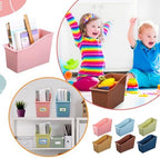 Jinei 24 Pack Book Bins for Classroom with Name Labels, 6 Color Boho - Image 6