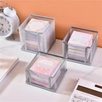 Metal Mesh Desktop Sticky Note Box 5-Pack Office Storage Organizer - Image 5