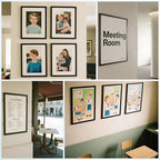 NUITPY 25 Pack Magnetic Sign Holder, 8.5in x 11in Magnetic Paper Holder - Image 5