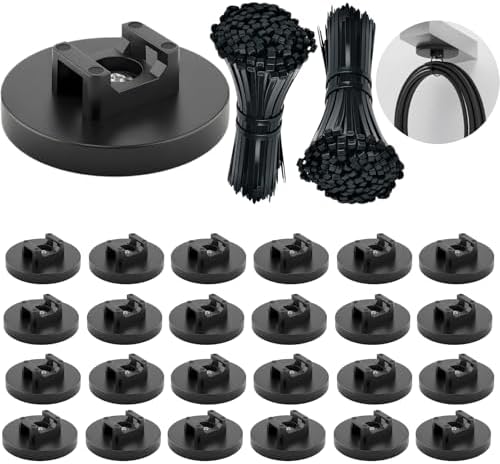 225-Pc Magnetic Cable Ties Set,Magnetic Zip Tie Mounts & Cable Ties by ZyCooom%7CMadeSimpleStrong