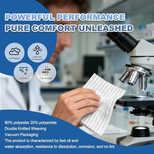 Anti-Static Microfiber cloths 12"x12"(100 Pcs,200GSM) - Image 5