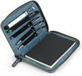 Londo Genuine Leather Padfolio – Portfolio Folder with Pencil Holder, Notepad & Zipper Closure for Business, Office & Travel by Londo