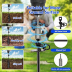 Heavy Duty Dog Tie Out Cable and Stake,30FT Rust Proof Dog Tether Leads for Yard,360°Swivel Spiral Dogs Stake&Chain Up to 200 lbs, Ground Anchor for Outdoor Beach Camping - Image 2