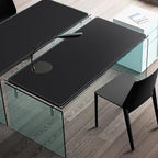 Mydours 52" x 24" XXL Large Desk Mat, PU Leather Full Desk Mouse Pad, Black - Image 3