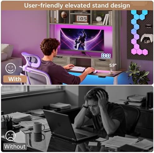 Monitor Stand Riser, Computer Monitor Riser for Desk - Image 5