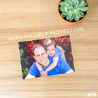 Ilyapa Clear Textured Office Desk Mat, 47x23 Inch - Plastic, Anti-Slip - Image 4