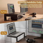 Desk Extender 15 in Clamp on Desk Shelf for Metal Organizer - Image 5