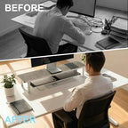 Dual Monitor Stand Riser, 31.5 Inch - Image 6