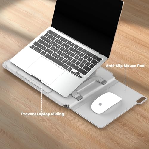 Nillkin Versatile Pro Upgraded 12-14in Laptop Sleeve with Stand & Mouse Pad - Image 5