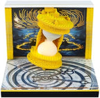 3D Memo Pad, 3D Calendar 2027, Time Piece Calendar, Tear-Off Calendars 2027, 3D Paper Carving Art Memo Pad, Art Carving Sticky Notes for Office Home Gifts Ornaments (Time Hourglass) by JCSY