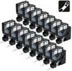 15-Pack 18051 Replace for DYMO Rhino Heat Shrink Tube Labels 1/4'' 6mm by AONOMI
