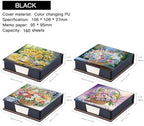 4PCS Diamond Art Painting Notecard Box- Sticky Note Box with Total 640 (160 Pages Each) Sheets of Paper, Gem Art Sticky Note Holder,Memo Pad for Office Desk(Flower Basket) - Image 3