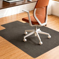 Funwheat Office Chair Mat with Lip for Hard Floors, 36 x 48 in, Espresso by FunWheat
