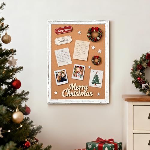 Cork Board Bulletin Board, 24"x18" Corkboard for Wall - Image 2