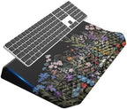 2-in-1 Ergonomic Keyboard Stand with Wrist Rest, Flower by abcmat