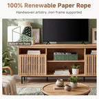 StorageWorks Wicker Toilet Paper Basket for Sage Green Bathroom Decor - Image 3