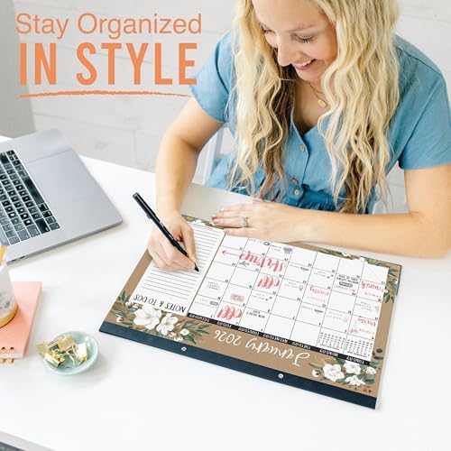 Large Desk Calendar 2026 - Desktop Calendar 2026-2027 - Image 2