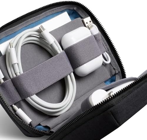 Bellroy Tech Kit Compact, Tech Accessories Organizer - Black - Image 3