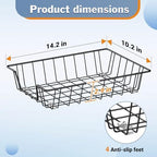 A4 Letter Magazine Desk File Storage Tray Organizer Bin (6) - Image 2
