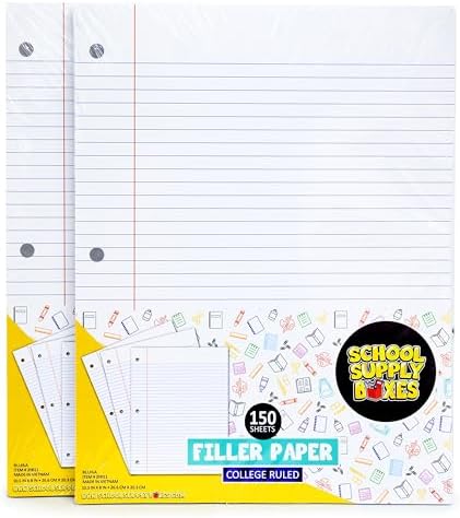 High School Writing Bundle | 1 Box - 51 Pieces per Box | School Supply Boxes - Back to School Essentials | Includes Composition Books, Loose Leaf Paper, Index Cards, 12 ct. Pens & More - Image 3