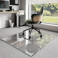 Koonmi Glass Chair Mat for Carpet, 40"x48" Thick Office Chair Mat by KOONMI