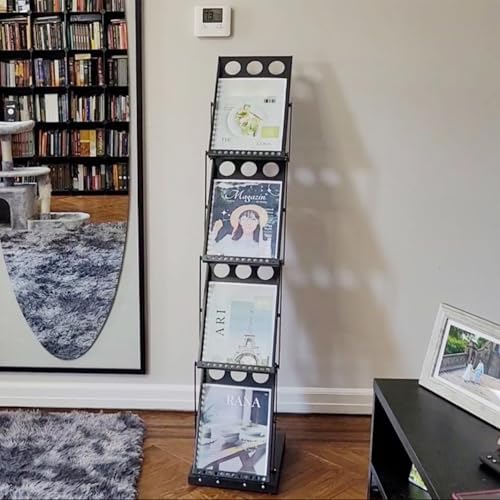 Foldable Brochure Display Stand with Carrying Bag, Literature Stand, 2 Pack - Image 5