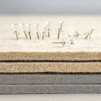 Felt Bulletin Board 35x18 inches, Decorative Pin Board for Home & Office - Image 4